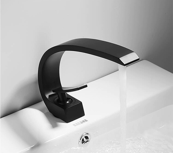 Basin Mixer Black G Shape Code 0275