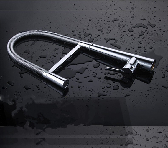 Pullout Spring Mixer Chrome Code 0053c