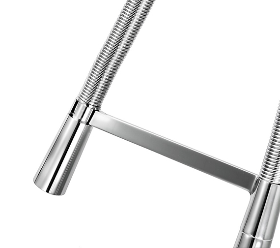 Pullout Spring Mixer Chrome Code 0053c