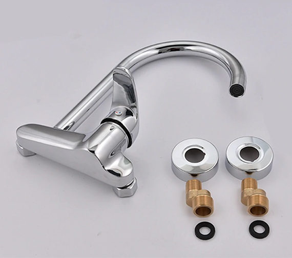Sink Mixer Chrome Wall Mounted Code 0079