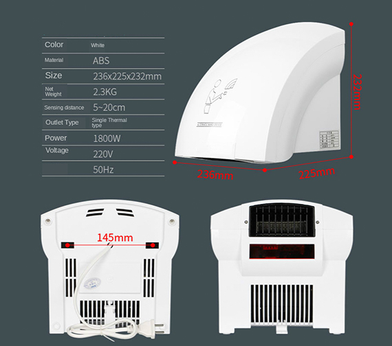 Automatic Hand Dryer Sensor Code 0043