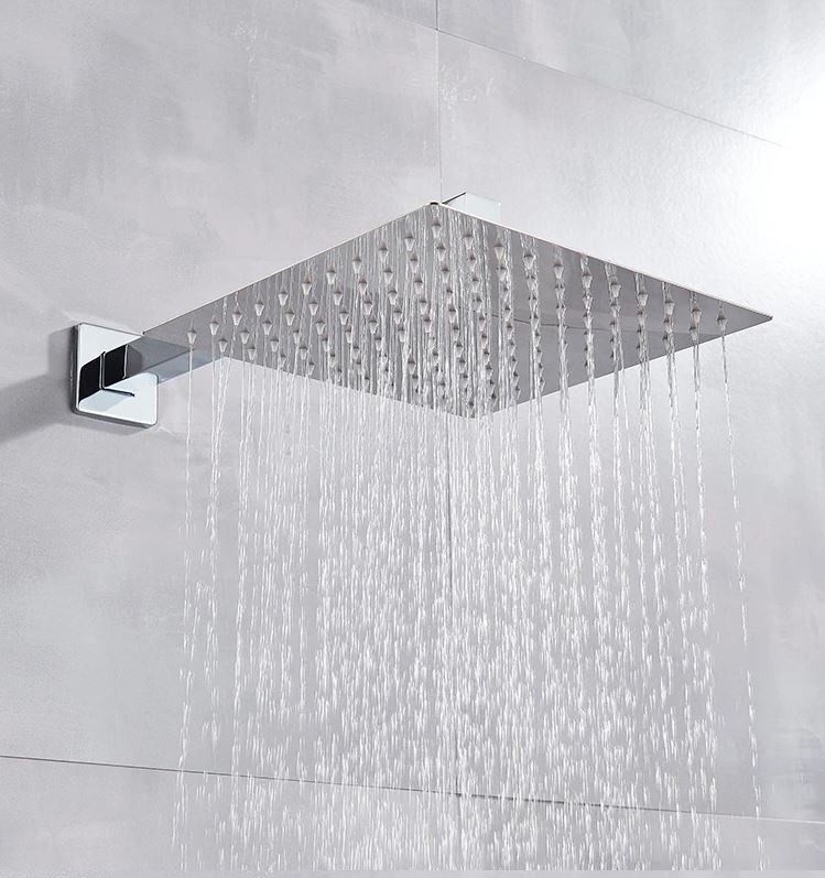 Imported Chrome Concealed Shower Set With Concealed Basin Mixer