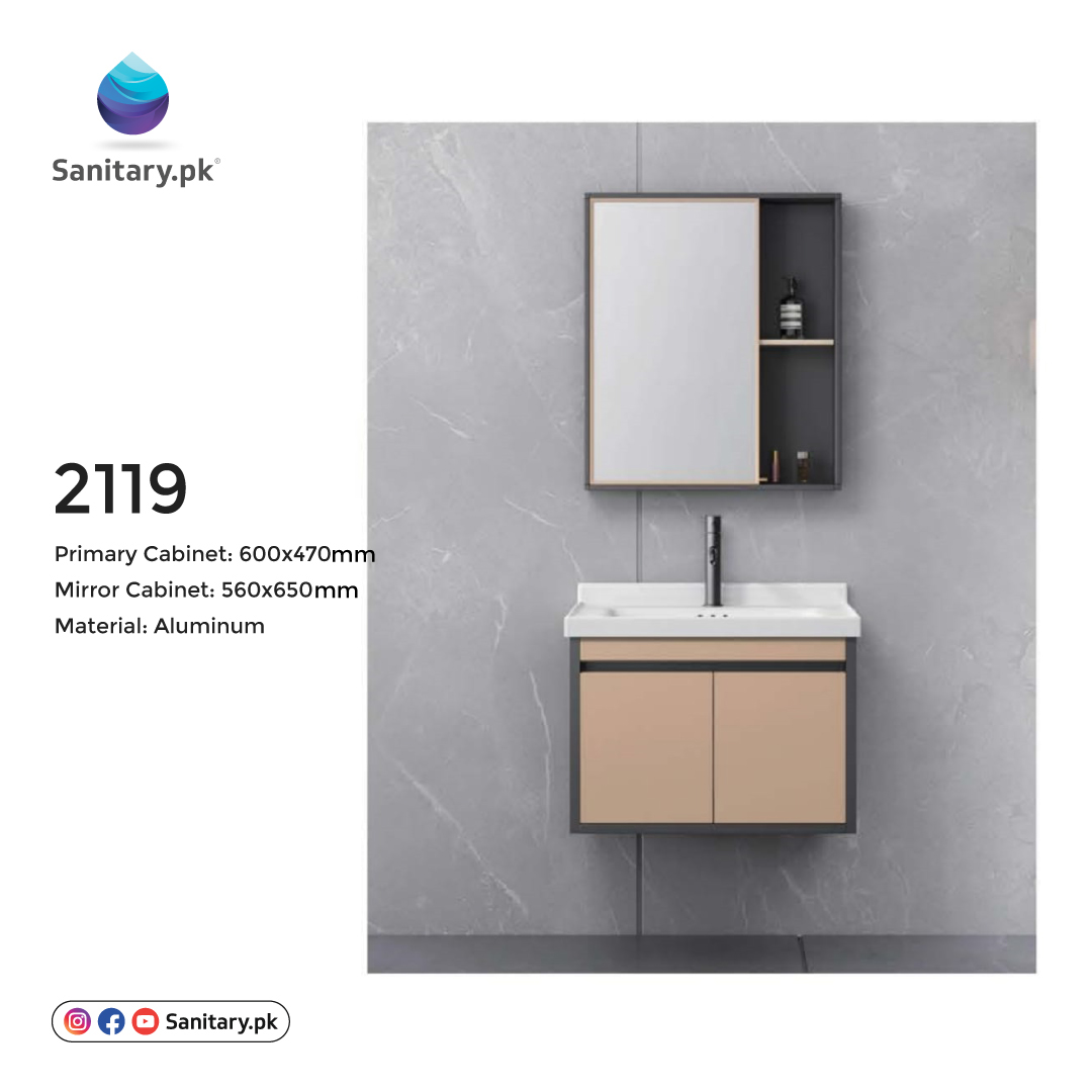 Bathroom Vanity - 2119 Aluminum