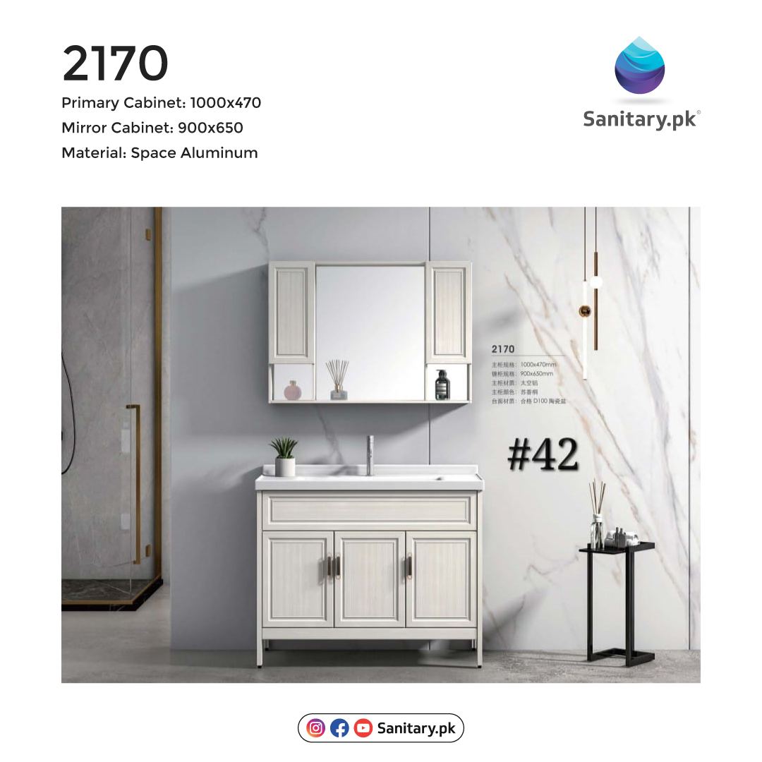 Bathroom Vanity - 2170 Aluminum