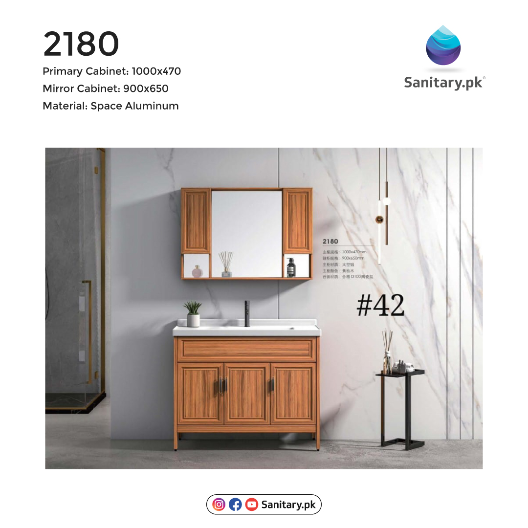 Bathroom Vanity - 2180 Aluminum