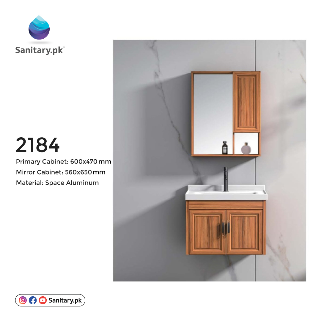 Bathroom Vanity - 2184 Aluminum