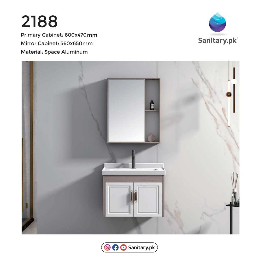 Bathroom Vanity - 2188 Aluminum
