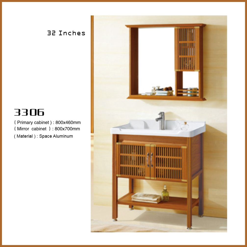 Bathroom Vanity - 3306 Aluminum