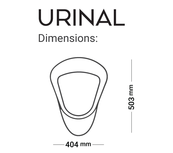Urinal Code U-1 Master Sanitary ware