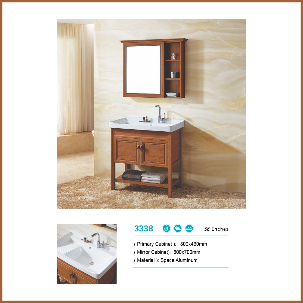 Bathroom Vanity - 3338 Aluminum