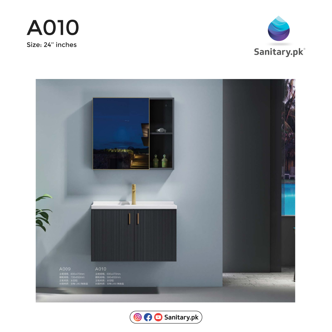 Bathroom Vanity - A010 Aluminum