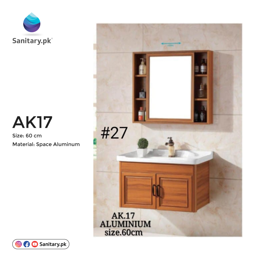 Bathroom Vanity - AK17 Aluminum