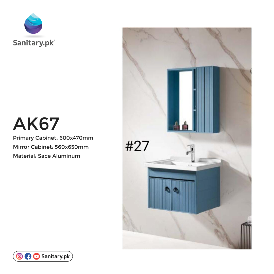 Bathroom Vanity - AK67 Aluminum