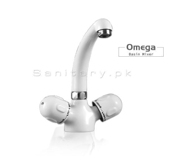 Complete Omega Series White Color Powdered Coated Full round Set code 2307