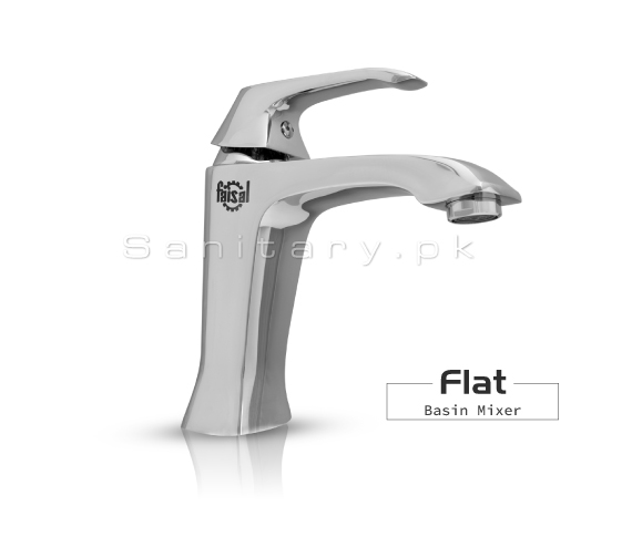 Flat Basin Mixer Code 6701 Faisal Sanitary