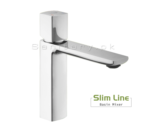 Slim Line Basin Mixer Code 7301