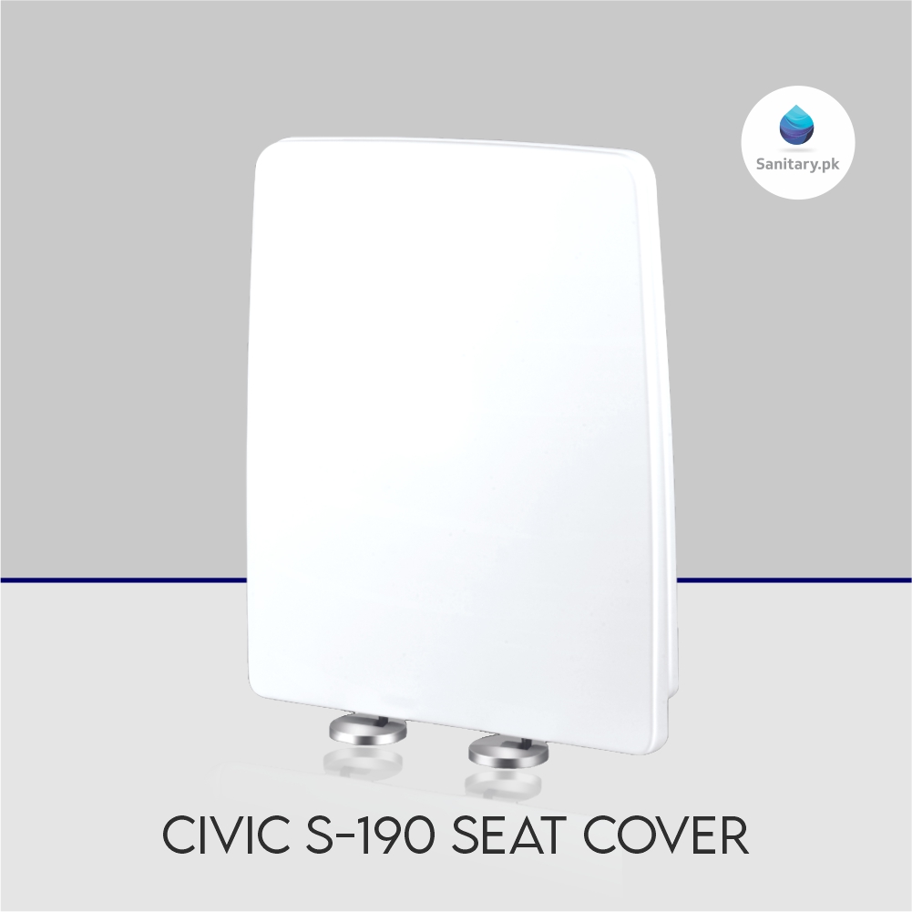 Civic Hydraulic Commode Seat Cover Detachable Code S190