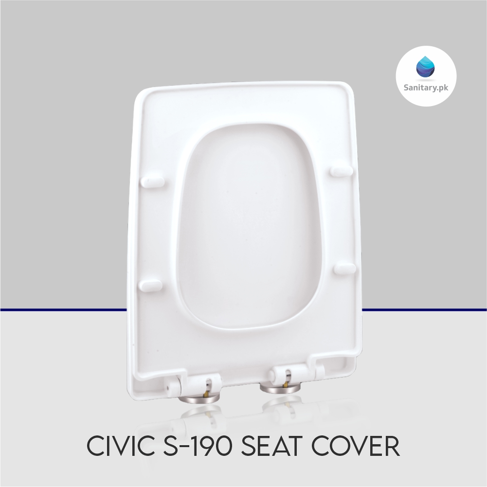 Civic Hydraulic Commode Seat Cover Detachable Code S190