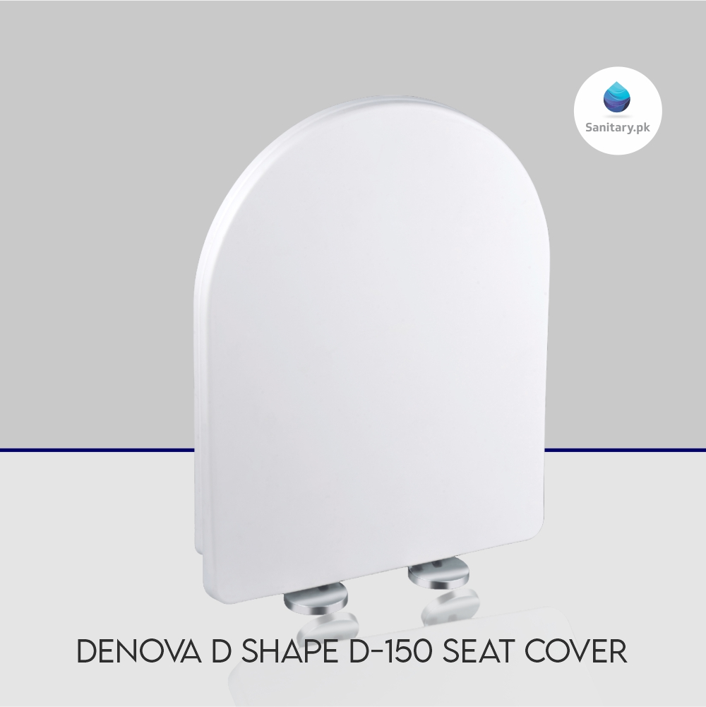 Denova D Shape Hydraulic Commode Seat Cover Detachable Code D150