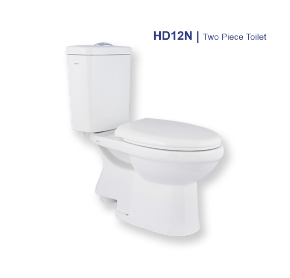 HD12N Porta Two Piece Toilet Cito with Hydraulic Seat Cover