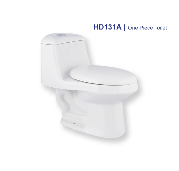 HD131A One Piece Cito with Hydraulic Seat Cover Porta