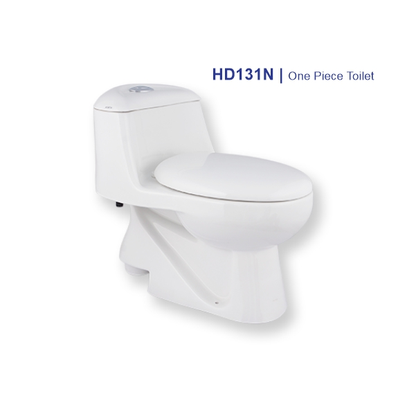 HD131N One Piece Toilet Cito with Hydraulic Seat Cover Porta