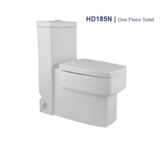 HD185N One Piece Toilet Cito with Hydraulic Seat Cover Porta