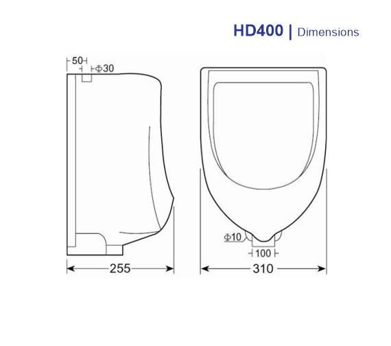 Urinal HD400 Porta