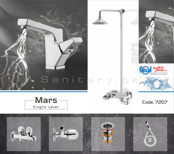 Complete Mars Series Single Lever Set code 7207