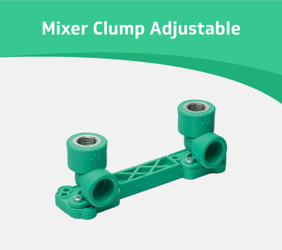 Mixer Clamp Adjustable code 862 Minhas
