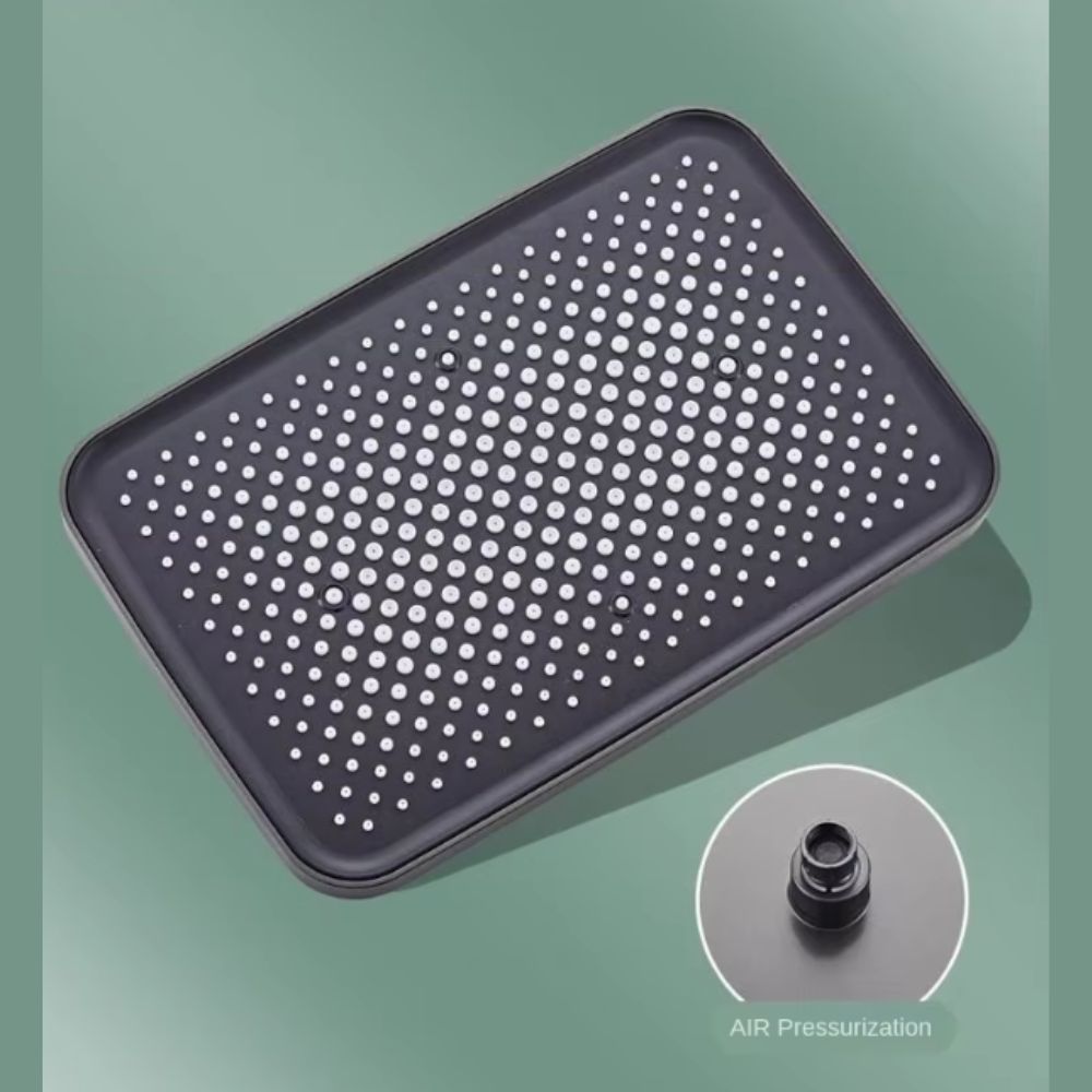 Imported Luxury Black Shower Set 9 Pieces Brass Code 235