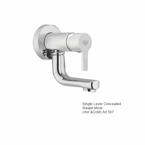 Single Lever Concealed Masjid Mixer Hot and Cold Code 587 Faisal Sanitary