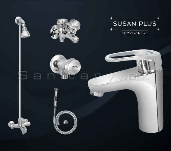 Complete SUSAN PLUS SET Bathroom Sanitary Fittings Set code 3056A