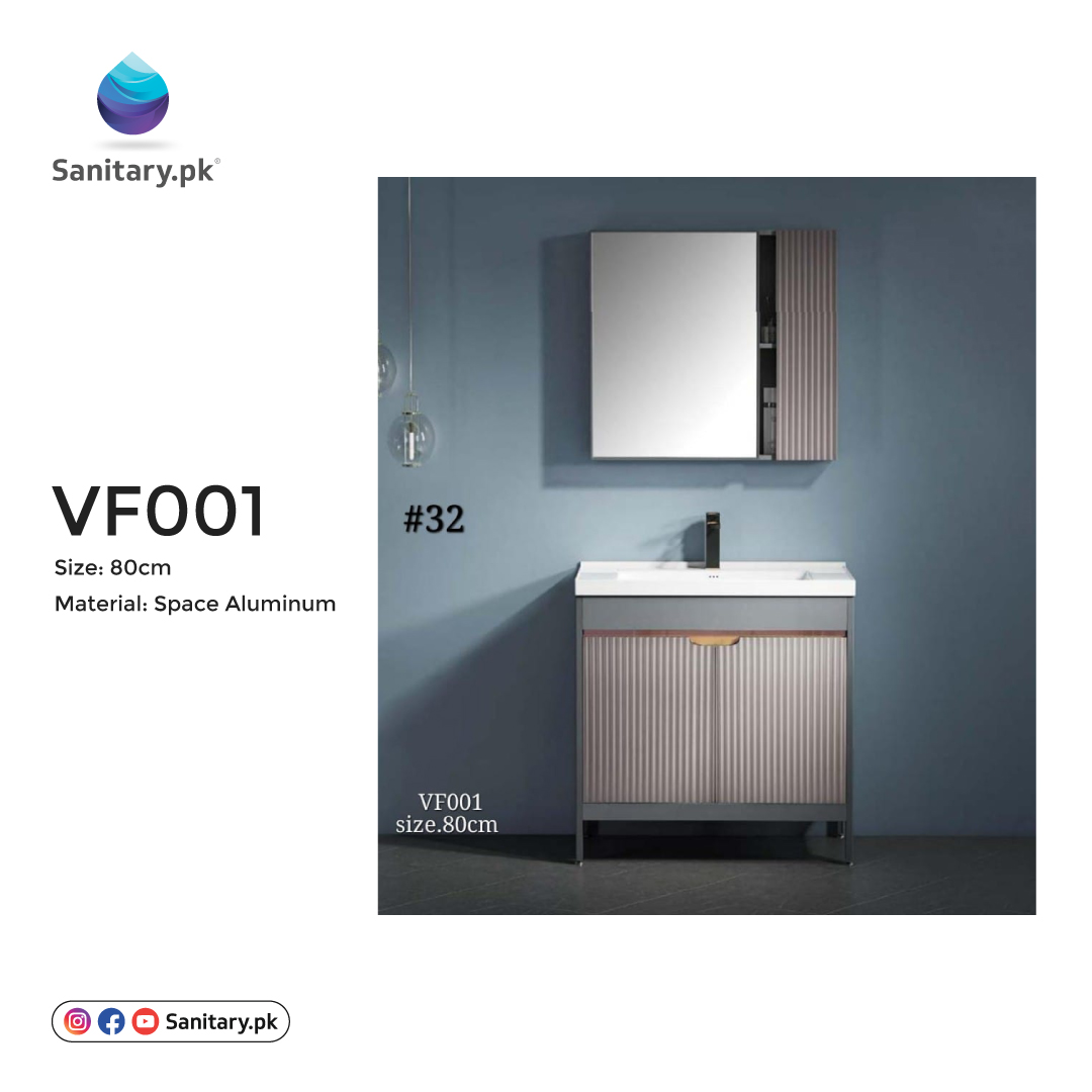 Bathroom Vanity - VF001 Aluminum