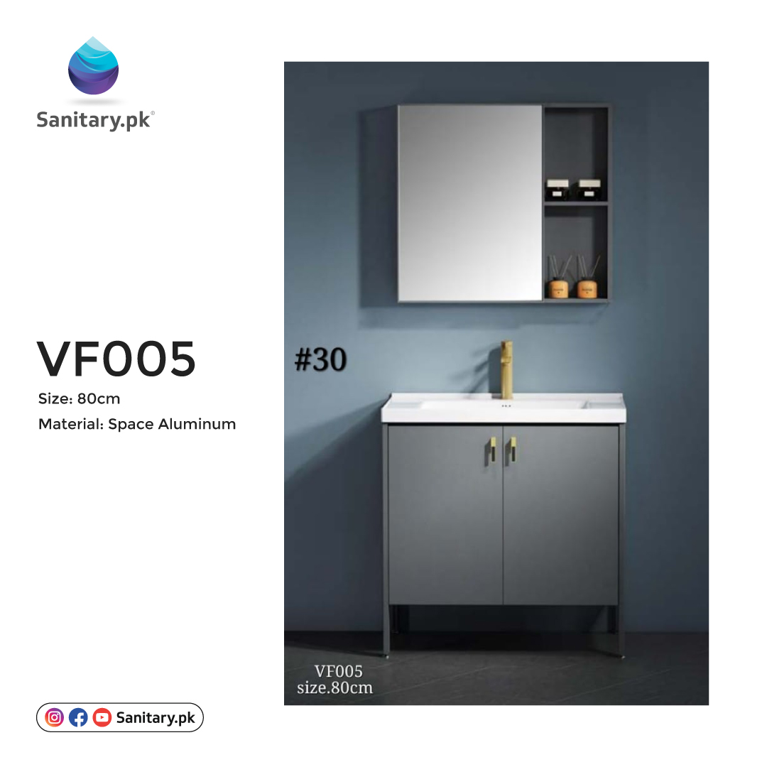 Bathroom Vanity - VF005 Aluminum