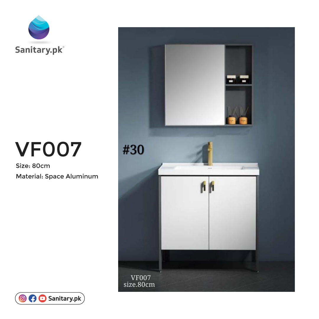 Bathroom Vanity - VF007 Aluminum