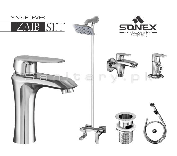 Complete Single Lever ZAIB PLUS SET S-5144-5143 SONEX