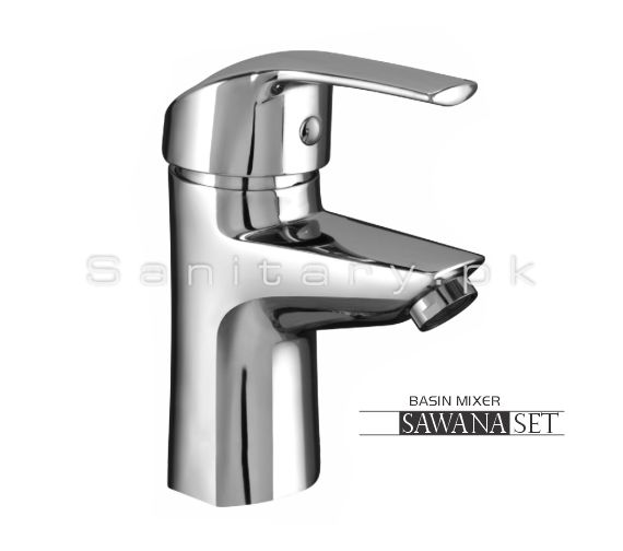 Complete Single Lever CAPRI Bathroom Shower Set S-7711-7713 Sonex Sanitary Fittings