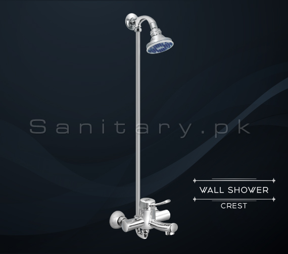 Complete Crest Set Bathroom Sanitary Fittings Set code 3090A