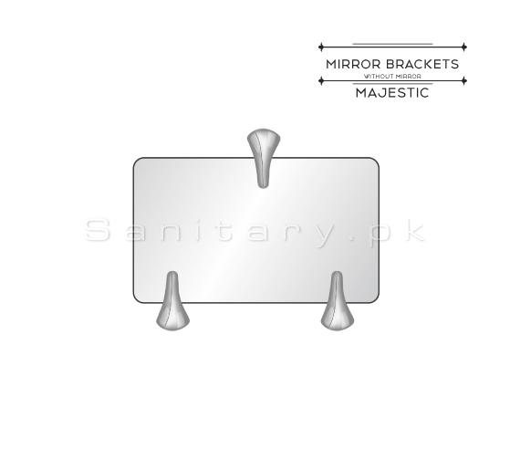 MAJESTIC Complete Bathroom Accessory Set Code 436