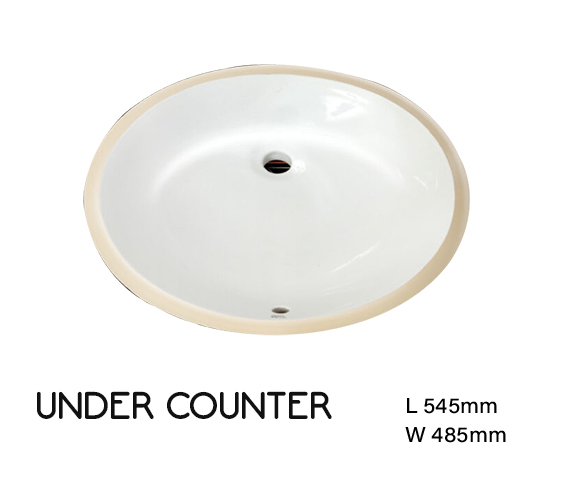 Under Counter Dell Sanitary Ware