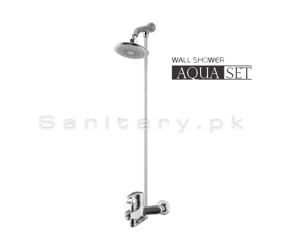 Complete Single Lever Aqua Bathroom Shower Set S-6021-6023 Sonex Sanitary Fittings