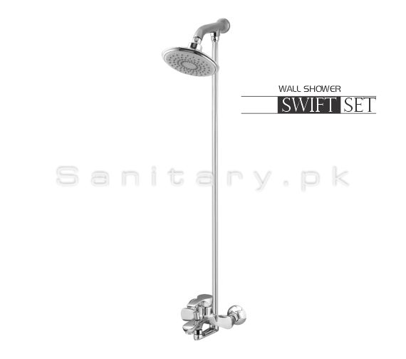 Complete Single Lever Sarina Bathroom Shower Set S-6021-6023 Sonex Sanitary Fittings