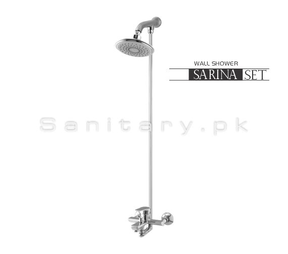 Complete Single Lever Sarina Bathroom Shower Set SET S-7091-7093 Sonex Sanitary Fittings